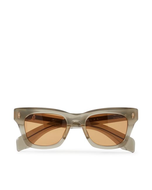 Jacques Marie Mage Dealan Square-Frame Acetate Sunglasses