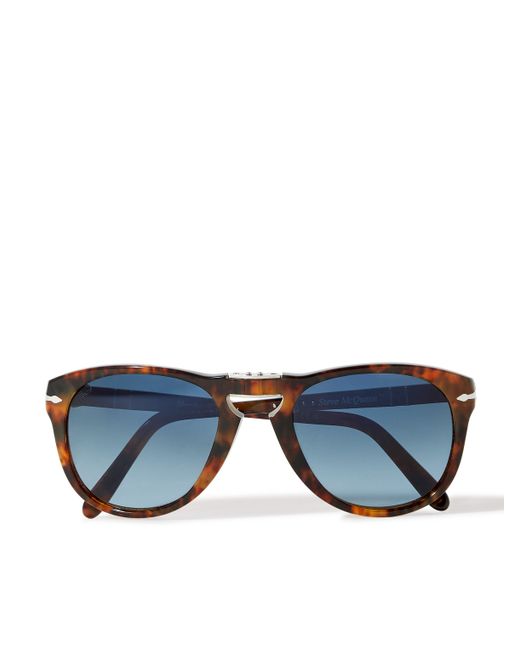 Persol Steve McQueen D-Frame Folding Acetate Sunglasses