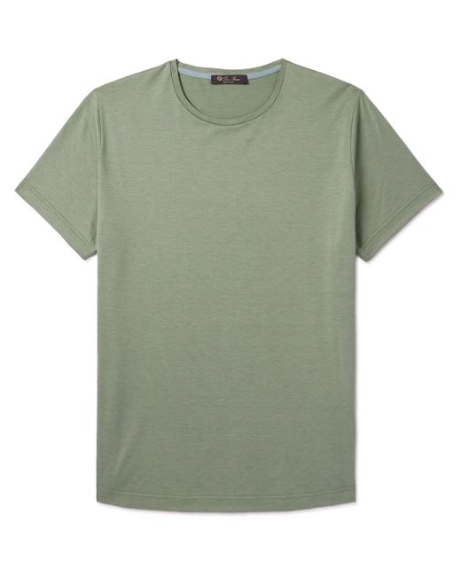 Loro Piana Silk and Cotton-Blend T-Shirt S