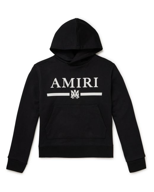 Amiri Logo-Appliquéd Cotton-Jersey Hoodie XS
