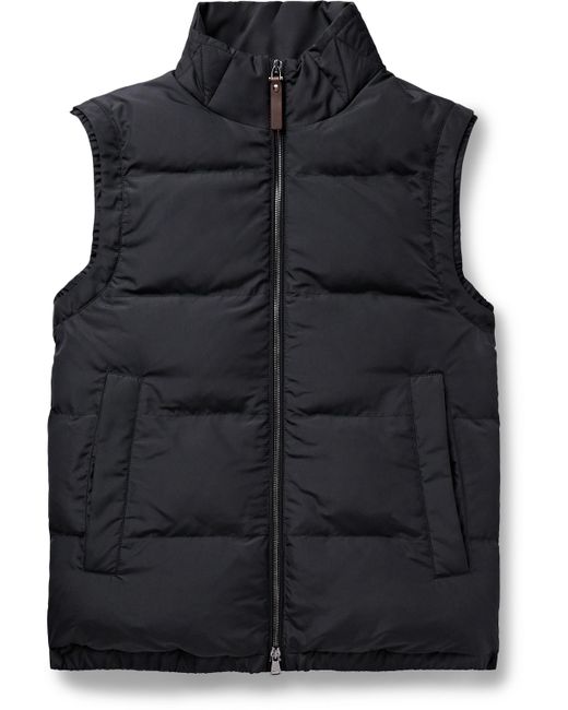 Canali Padded Quilted Shell Gilet IT 46