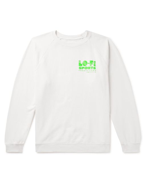 Pasadena Leisure Club Lo-Fi Logo-Print Cotton-Jersey Sweatshirt S