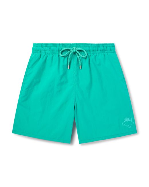 Vilebrequin Moorea Straight-Leg Mid-Length Recycled Swim Shorts S