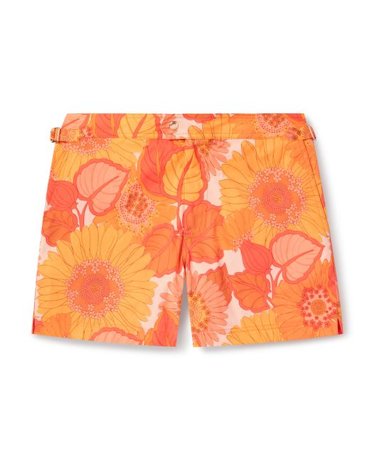 Tom Ford Slim-Fit Short-Length Floral-Print Swim Shorts IT 46