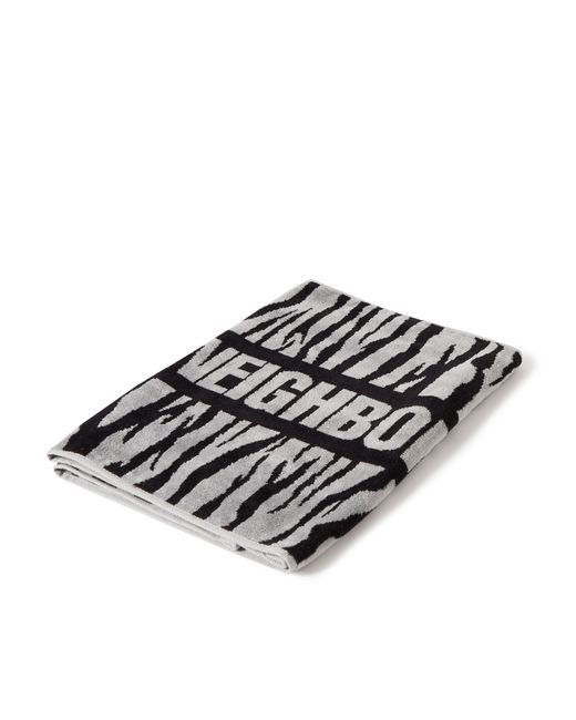 Neighborhood Logo-Jacquard Cotton-Terry Towel