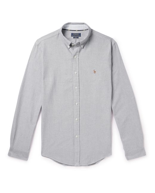 Polo Ralph Lauren Slim-Fit Button-Down Collar Cotton Oxford Shirt XS
