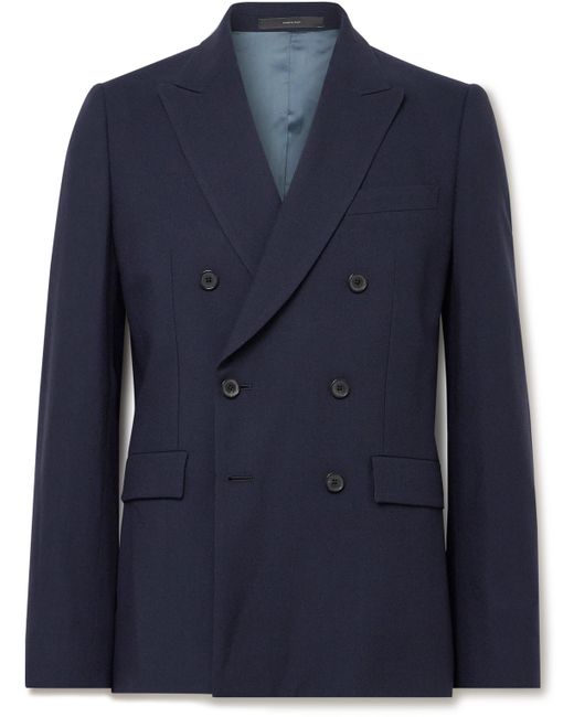 Paul Smith Slim-Fit Double-Breasted Wool Suit Jacket UK/US 36