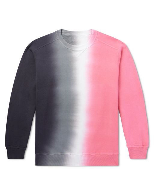 Sacai Tie-Dyed Cotton-Jersey Sweatshirt 1