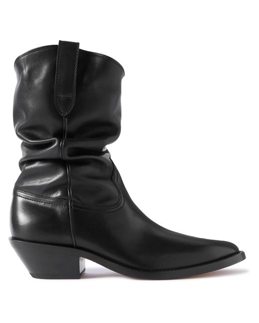 Maison Margiela Tabi Split-Toe Leather Western Boots