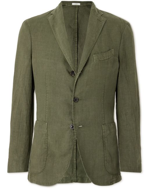 Boglioli Unstructured Linen Suit Jacket IT 46