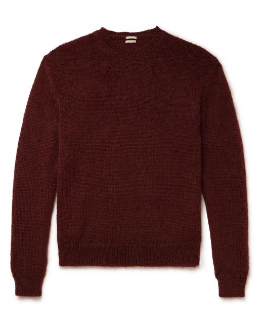 Massimo Alba Alder Brushed Mohair and Silk-Blend Sweater S