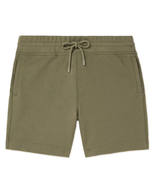 Mr P. Mr P. Straight-Leg Garment-Dyed Cotton-Jersey Drawstring Shorts XS