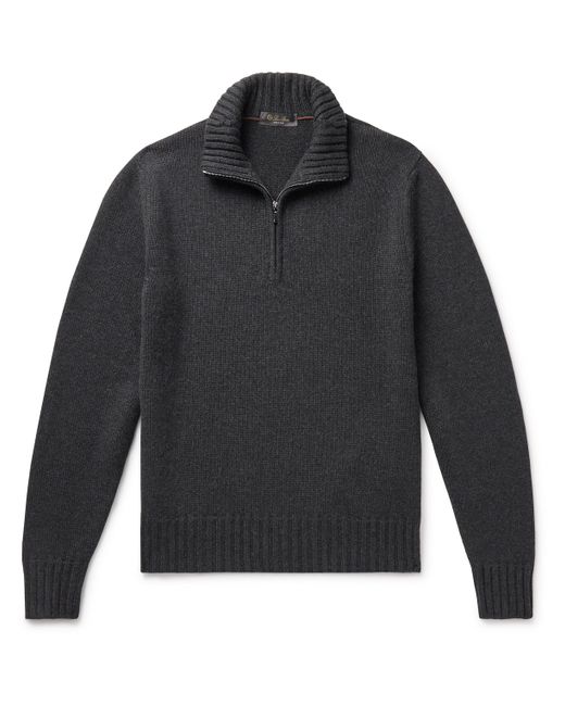 Loro Piana Cashmere Half-Zip Sweater IT 46