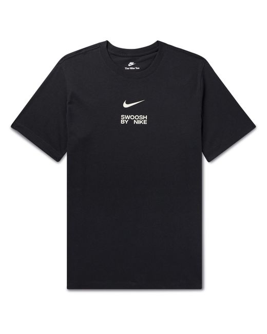 Nike Sportswear Logo-Print Cotton-Jersey T-Shirt XS