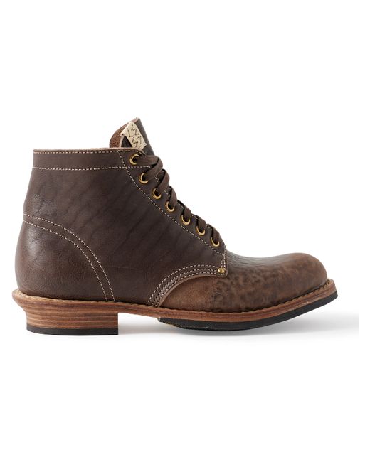 Visvim Brigadier Folk Distressed Leather Boots US 8