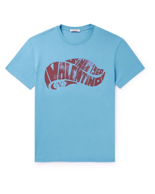 Valentino Garavani Logo-Print Cotton-Jersey T-Shirt XS