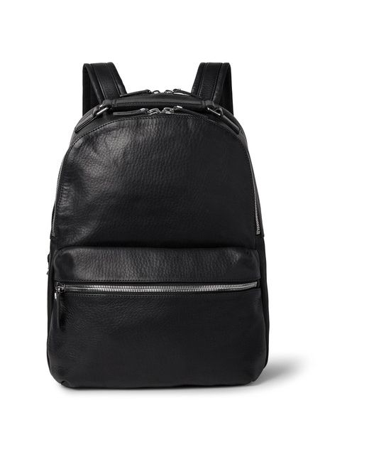 Shinola The Runwell Full-grain Leather Backpack