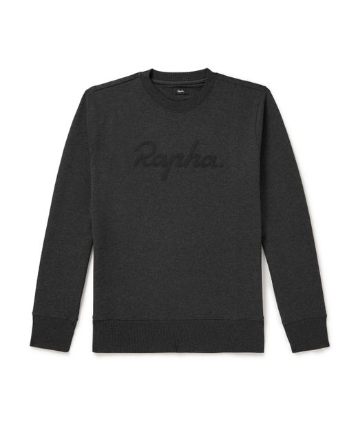 Rapha Logo-Embroidered Cotton-Jersey Sweatshirt S