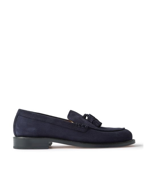 Mr P. Mr P. Tasseled Regenerated Suede by evolo Loafers UK 7