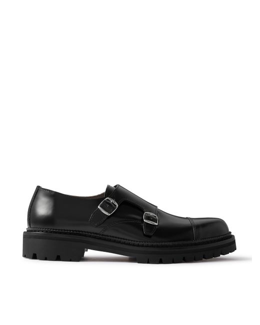 Mr P. Mr P. Olie Leather Monk-Strap Shoes UK 7