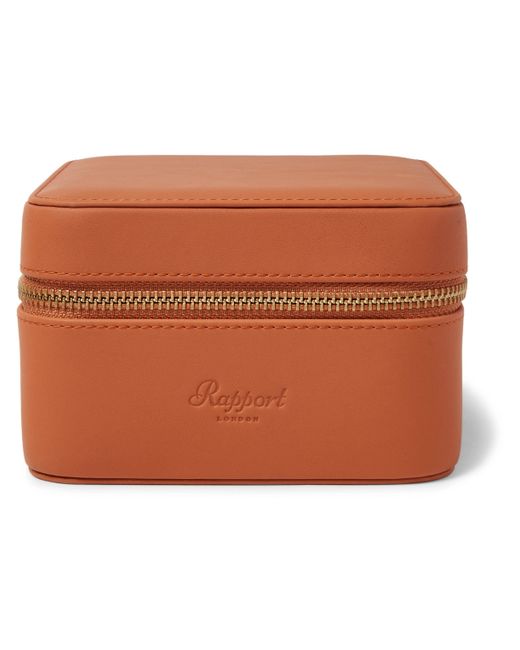 Rapport London Hyde Park Zip-Around Leather Watch Box