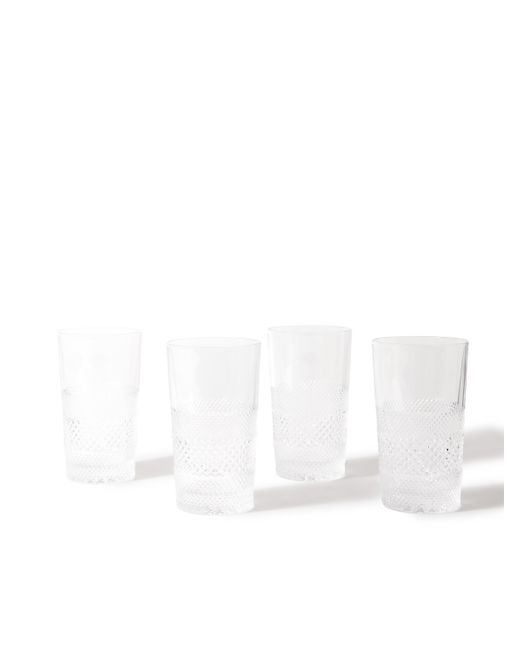 Soho Home Huxley Set of Four Highball Crystal Glasses