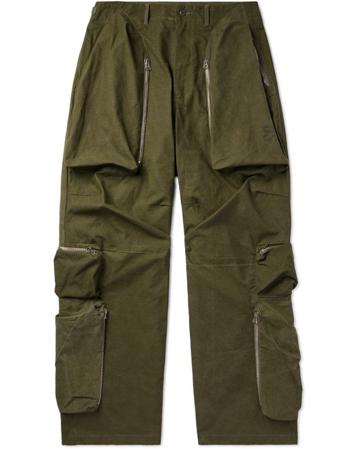 Readymade Wide-Leg Cotton Cargo Trousers 1