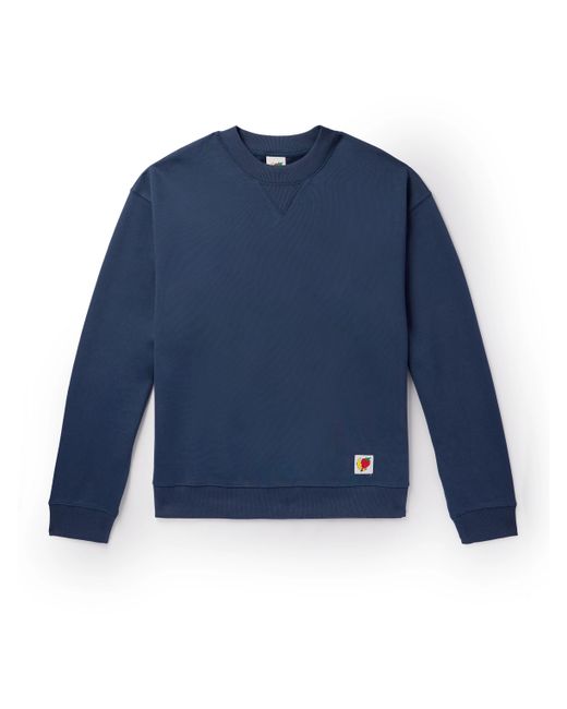 Sky High Farm Logo-Appliquéd Organic Cotton-Jersey Sweatshirt S