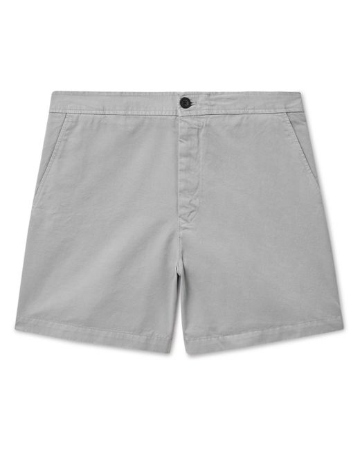 Mr P. Mr P. Straight-Leg Cotton-Twill Shorts 28
