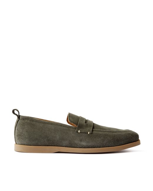 Mr P. Mr P. Regenerated Suede by evolo Penny Loafers UK 7