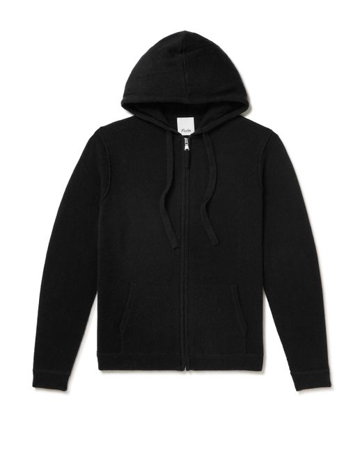 Allude Virgin Wool and Cashmere-Blend Zip-Up Hoodie S