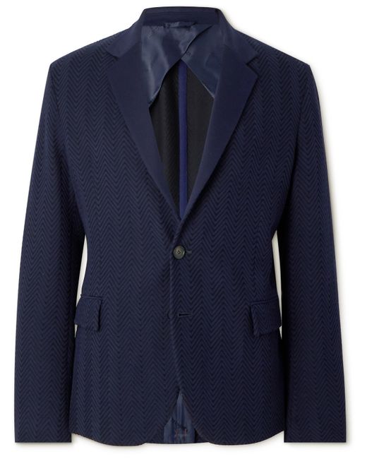 Missoni Zigzag Cotton-Blend Jacquard Suit Jacket IT 46