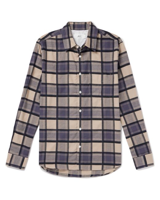 Mr P. Mr P. Checked Cotton-Flannel Shirt XS