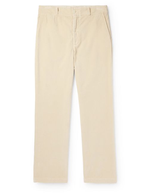 Barena Straight-Leg Cotton-Velvet Suit Trousers IT 46