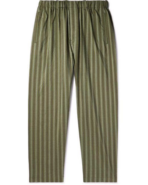 Lemaire Straight-Leg Striped Silk Trousers XS