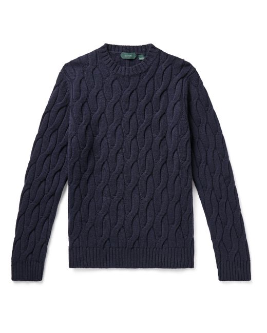 Incotex Cable-Knit Wool Sweater IT 46