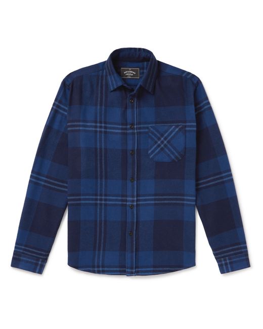Portuguese Flannel Arquive 82 Checked Organic Cotton-Flannel Shirt XS
