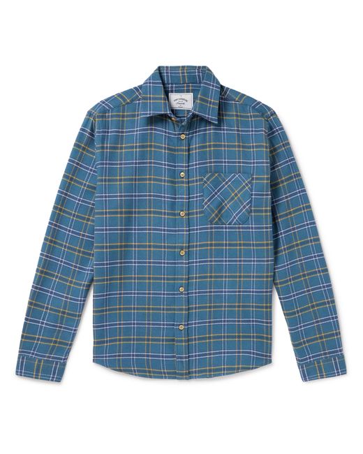 Portuguese Flannel Checked Cotton-Flannel Shirt XS