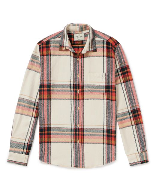 Portuguese Flannel Nords Checked Cotton-Flannel Shirt XS