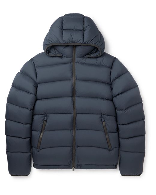 Herno Quilted Nylon Hooded Down Jacket IT 48