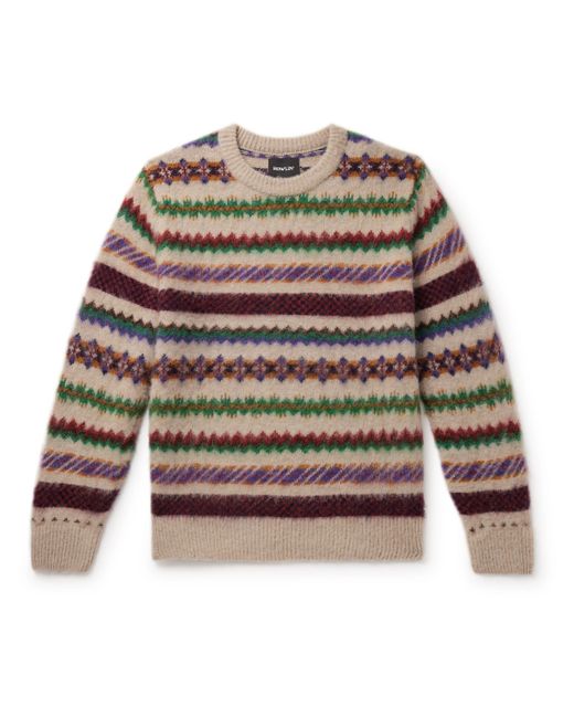 Howlin' Woolen Wonder Fair Isle Wool-Jacquard Sweater S