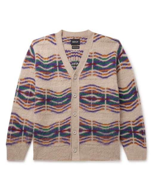 Howlin' Out of This World Wool-Jacquard Cardigan S