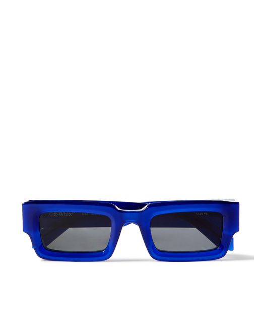 Off-White Lecce Rectangular-Frame Acetate Sunglasses