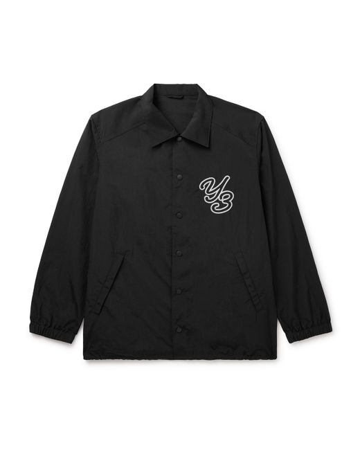 Y-3 Logo-Embroidered Recycled-Shell Jacket