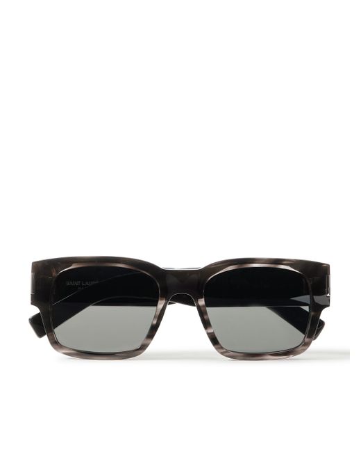 Saint Laurent Square-Frame Tortoiseshell Acetate Sunglasses