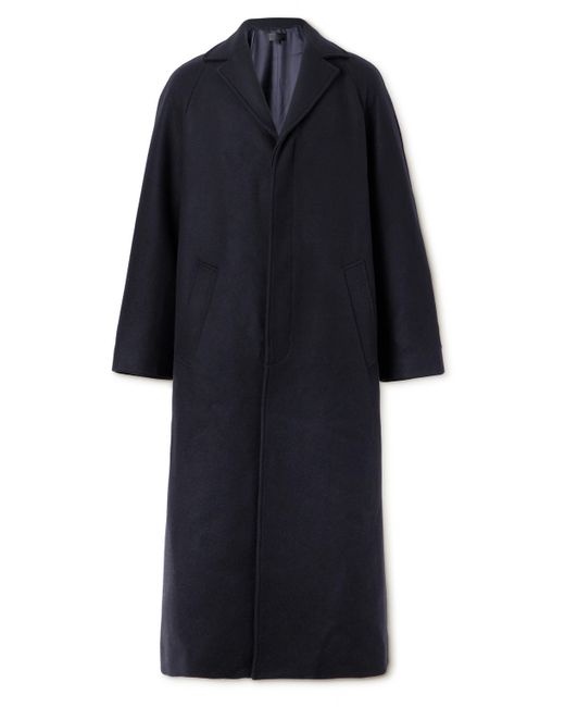 Nili Lotan Drinela Oversized Wool-Blend Felt Overcoat