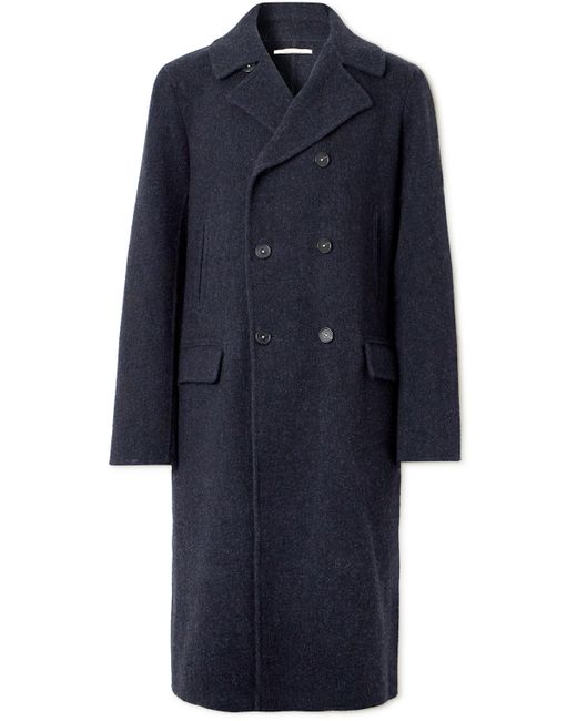 Massimo Alba Double-Breasted Wool Coat