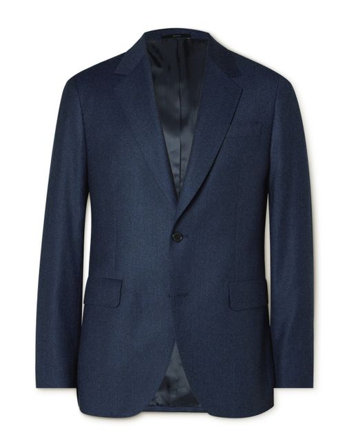 Paul Smith Wool and Cashmere-Blend Flannel Blazer UK/US 36