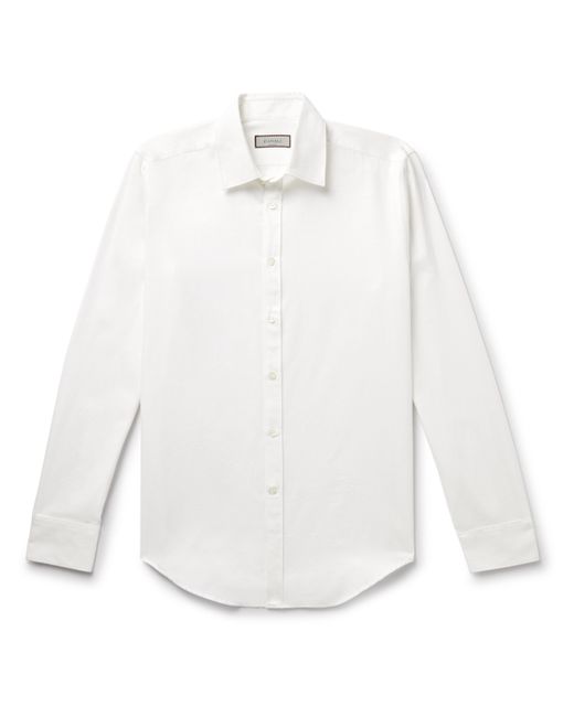 Canali Brushed-Cotton Shirt