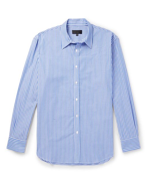Nili Lotan Cristobal Striped Cotton-Poplin Shirt